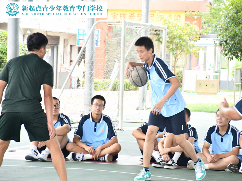 新起點教育青少年特訓學校拓展活動之籃球比賽 新起點教育青少年特訓學校拓展活動之籃球比賽