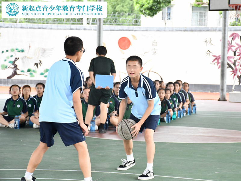 新起點教育青少年特訓學校拓展活動之籃球比賽 新起點教育青少年特訓學校拓展活動之籃球比賽